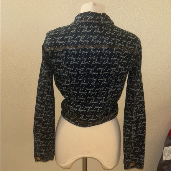 Baby Phat Script Denim Jacket - Picture 2 of 4